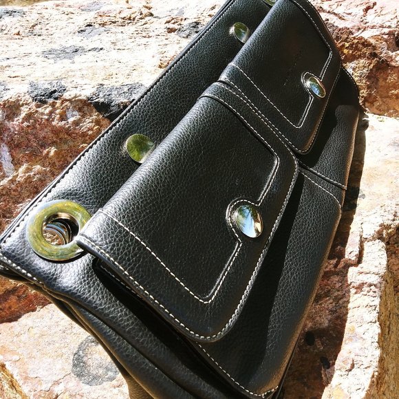 Black Business Casual Clutch Bag NWOT - Picture 2 of 8